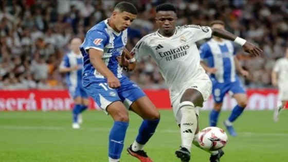 في الكورة : بث مباشر مباراة ريال مدريد 1-1 ألافيس في الدوري الإسباني 2025-2026