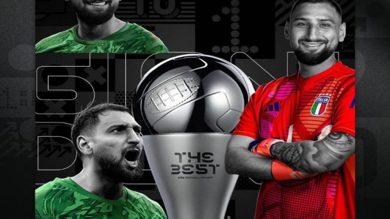 في الكورة : بث مباشر حفل جائزة ذا بيست.. دوناروما أفضل حارس في 2025