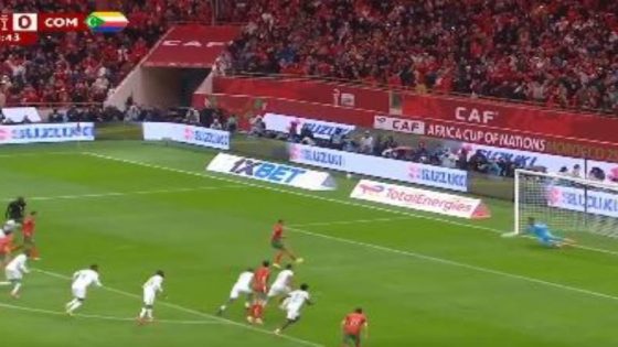 في الكورة : سفيان رحيمي يُهدر هدف التقدم للمغرب بشباك جزر القمر من ركلة جزاء “فيديو”