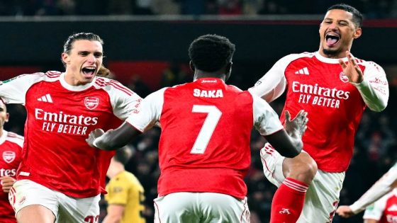 في الكورة : أهداف مباراة أرسنال ضد كريستال بالاس في كأس الرابطة الإنجليزية