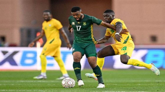في الكورة : مجموعة الفراعنة | جنوب أفريقيا يتأهل لدور الـ16 بكأس الأمم بثلاثية في زيمبابوي “فيديو”