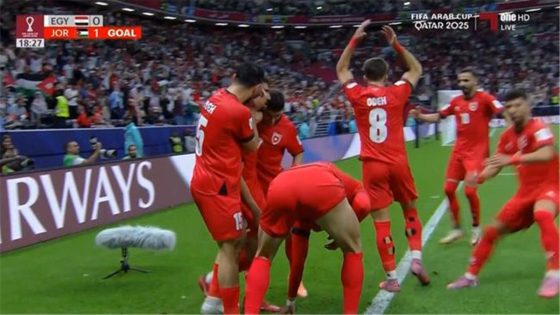 في الكورة : فيديو | الأردن يسجل الهدف الثاني أمام مصر في كأس العرب