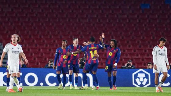 في الكورة : رجل مباراة برشلونة وآينتراخت فرانكفورت في دوري أبطال أوروبا