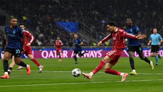 في الكورة : رجل مباراة ليفربول وإنتر ميلان في دوري أبطال أوروبا