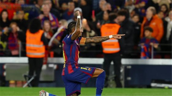 في الكورة : رافينها يسجل هدف برشونة الثاني أمام أوساسونا