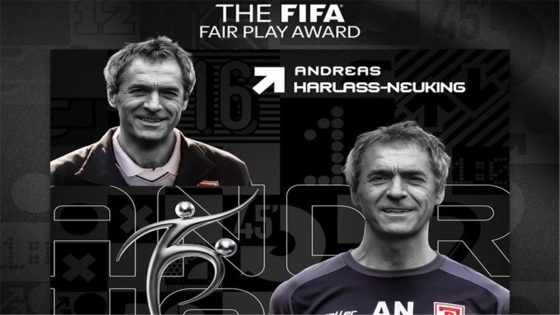 في الكورة : أنقذ حياة مشجع منافس.. الكشف عن الفائز بجائزة اللعب النظيف من ذا بيست 2025