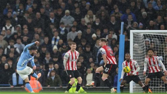 في الكورة : ريان شرقي يسجل هدف مانشستر سيتي الأول أمام برينتفورد