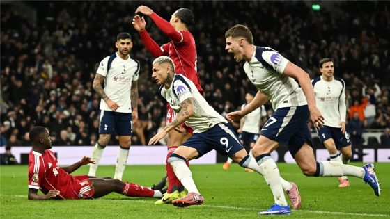 في الكورة : ريتشارليسون يسجل هدف توتنهام الأول أمام ليفربول