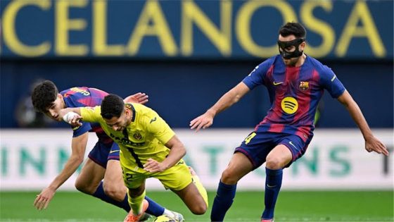 في الكورة : حالة طرد في مباراة برشلونة وفياريال بالدوري الإسباني