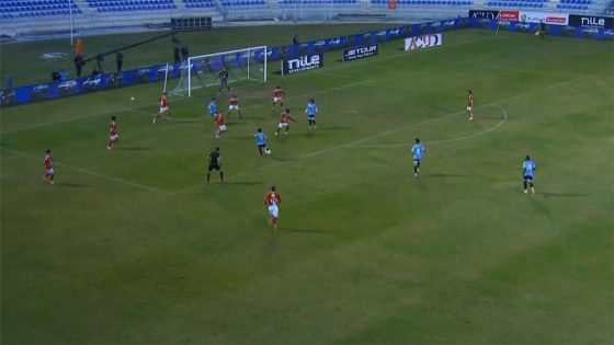 في الكورة : فيديو | رشاد العرفاوي يسجل هدف غزل المحلة الأول أمام الأهلي