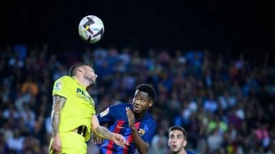 في الكورة : تشكيل مباراة فياريال ضد برشلونة فى الدوري الإسباني