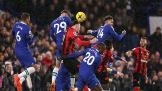 في الكورة : التشكيل الرسمى لمباراة بورنموث ضد تشيلسي فى الدوري الإنجليزي