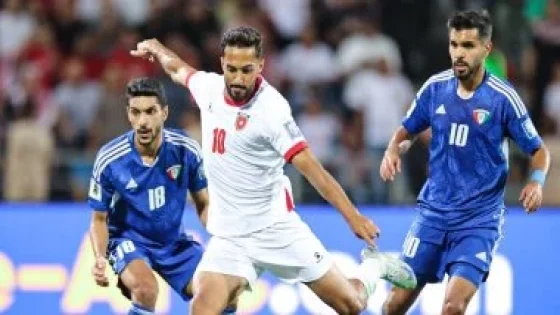 في الكورة : مجموعة مصر.. صاروخية تمنح الأردن التفوق أمام الكويت بالشوط الأول.. فيديو
