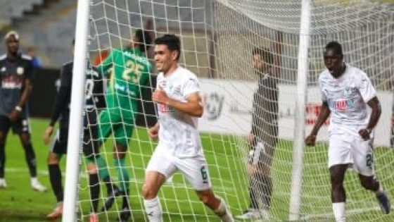 في الكورة : محمد مخلوف يؤدى تدريبات انفرادية تمهيداً للمشاركة فى مران المصرى