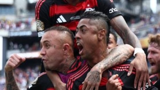 في الكورة : فلامنجو يسجل الهدف الثانى فى مرمى بيراميدز بالدقيقة 52 بكأس القارات