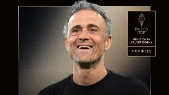 في الكورة : حفل جوائز ذا بيست.. لويس إنريكى مدرب باريس سان جيرمان الأفضل فى 2025