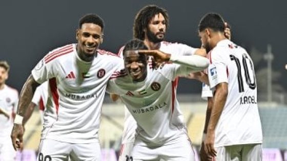 في الكورة : النني وإبراهيم عادل يقودان الجزيرة أمام الوحدة فى كأس الإمارات