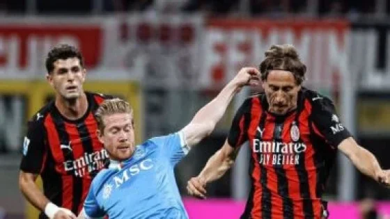 في الكورة : قمة نارية بين نابولى وميلان فى نصف نهائى كأس السوبر الإيطالى