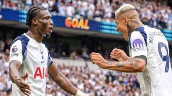 في الكورة : توتنهام ضد برينتفورد.. السبيرز يتقدم بثنائية فى الشوط الأول