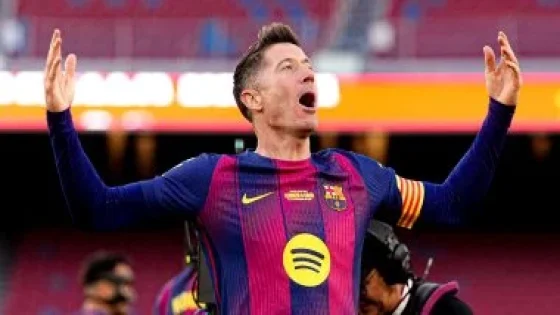 في الكورة : برشلونة ضد فرانكفورت.. ليفاندوفسكي ولامين يامال في هجوم البارسا