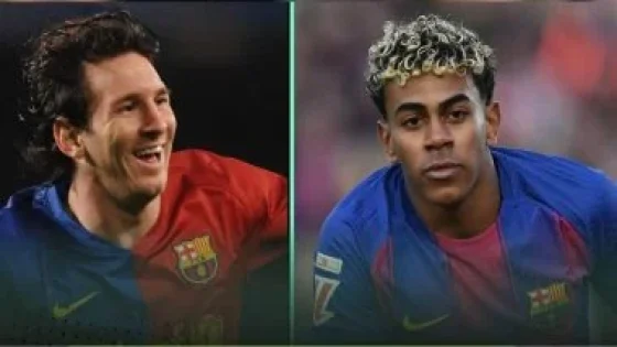 في الكورة : لامين يامال يتحدى أرقام ميسي القياسية فى أول 120 مباراة مع برشلونة