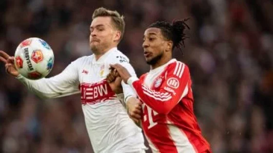 في الكورة : شتوتجارت ضد البايرن.. البافارى يحسم الشوط الأول 1-0 فى الدوري الألماني