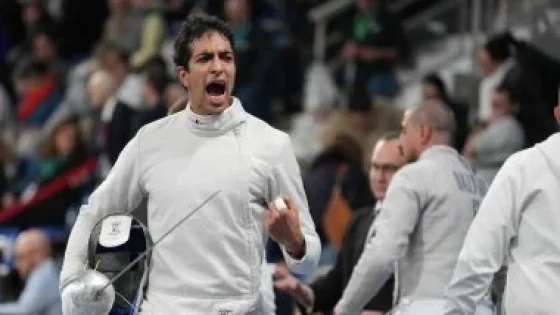 في الكورة : أحمد هشام يحرز الميدالية البرونزية فى بطولة الجائزة الكبرى لسلاح السيف بفرنسا