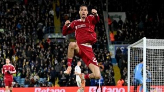 في الكورة : 6 أهداف مجنونة فى تعادل قاتل بين ليفربول ضد ليدز فى غياب محمد صلاح.. صور