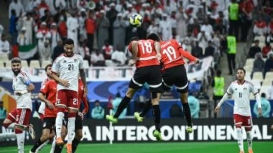 في الكورة : الإمارات تسجل الهدف الأول أمام منتخب مصر في كأس العرب.. صور