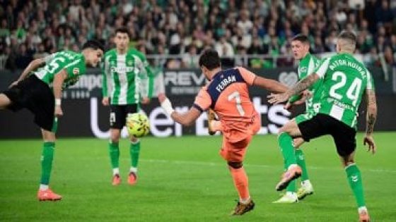 في الكورة : نتيجة مباراة ريال بيتيس ضد برشلونة في الدوري الإسباني