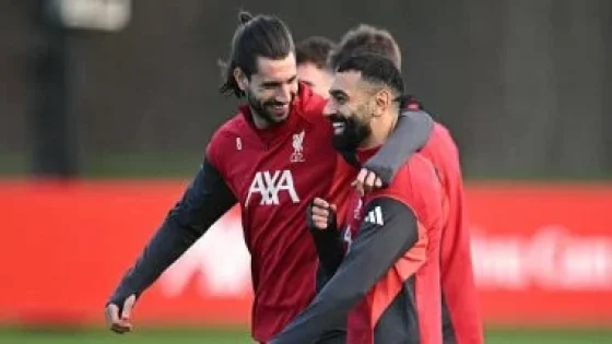 في الكورة : محمد صلاح يظهر متبسما فى مران ليفربول قبل قمة إنتر ميلان بالأبطال.. صور