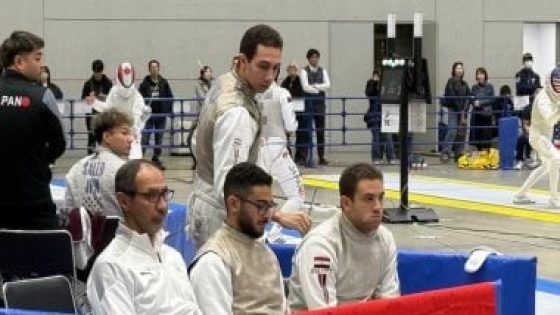 في الكورة : منتخب سلاح الشيش يحصد المركز السادس فى بطولة العالم بطوكيو