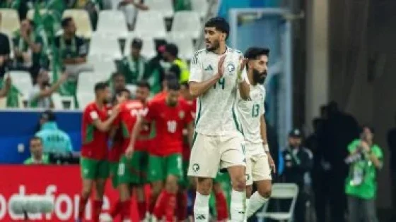في الكورة : منتخب المغرب يتقدم على السعودية بهدف البركاوى بشوط أول نارى بكأس العرب