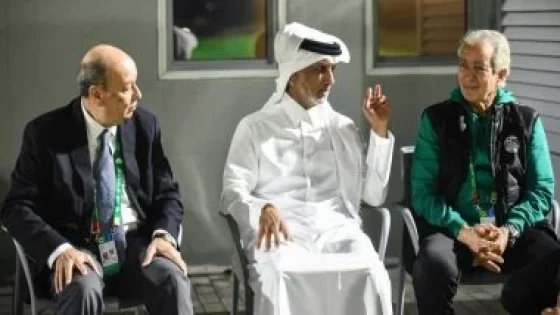 في الكورة : وزير الرياضة القطري يحضر مران منتخب مصر قبل مواجهة الأردن بكاس العرب