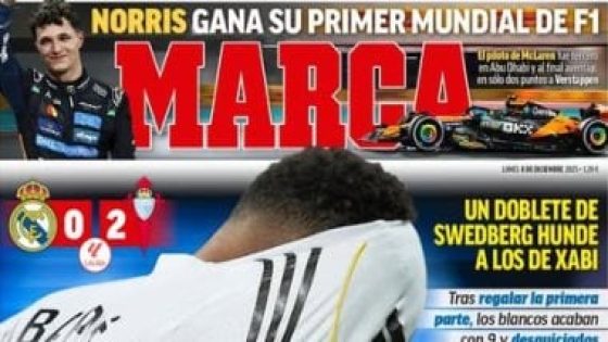 في الكورة : سقوط مدوٍ والريال تائه.. صحف إسبانيا تتحدث عن هزيمة الملكي ضد سيلتا فيجو