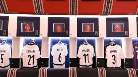 في الكورة : جولة في غرفة ملابس منتخب مصر قبل مباراة الأردن بكأس العرب