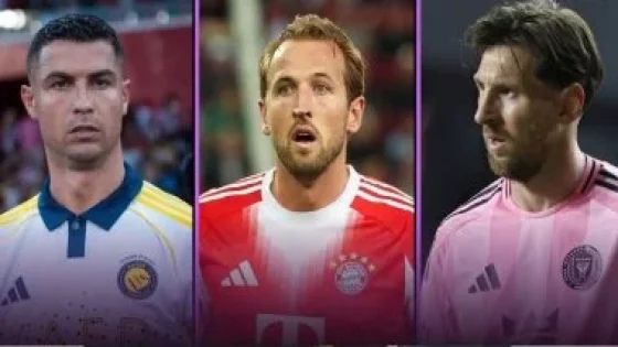 في الكورة : مفاجآت هدافى العالم 2025 .. هارى كين يتصدر وميسى وصيفا ورونالدو سابعا