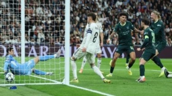 في الكورة : مانشستر سيتى يعاقب ريال مدريد 2-1 فى شوط أول نارى بدورى أبطال أوروبا
