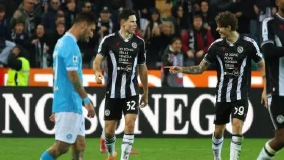 في الكورة : نابولى يسقط أمام أودينيزى ويُهدر فرصة اعتلاء صدارة الدورى الإيطالى