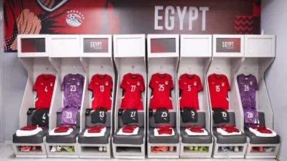في الكورة : غرفة ملابس منتخب مصر جاهزة قبل مواجهة نيجيريا الودية.. صور