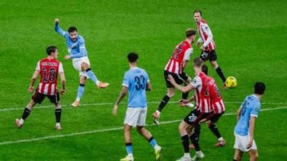 في الكورة : مانشستر سيتي يتأهل لنصف نهائي كأس الرابطة بثنائية أمام برينتفورد