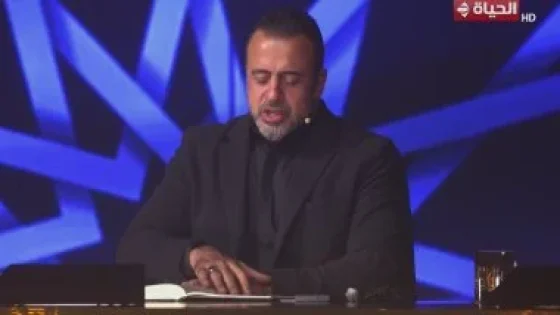 في الكورة : مصطفى حسنى بدولة التلاوة: الأمة اللى فيها خير عندها رغبة فى الإصلاح