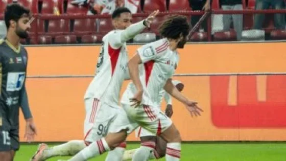 في الكورة : محمد الننى يسجل هدفا رائعا فى فوز الجزيرة على الظفرة برباعية.. فيديو