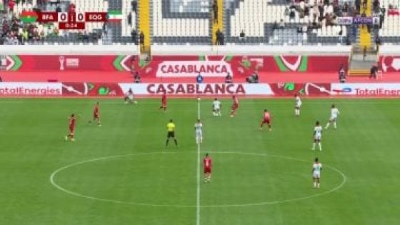 في الكورة : أمم أفريقيا.. تعادل سلبي بين بوركينا فاسو وغينيا الإستوائية بالشوط الأول
