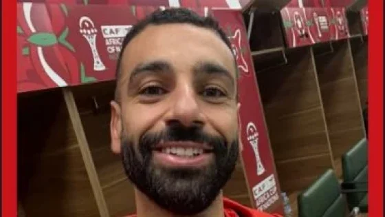 في الكورة : محمد صلاح يحتفل داخل غرفة ملابس الفراعنة.. صورة