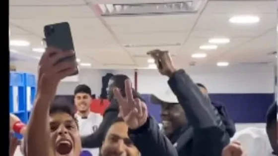 في الكورة : شاهد احتفالات لاعبى المصرية للاتصالات بالفوز على الأهلى فى كأس مصر