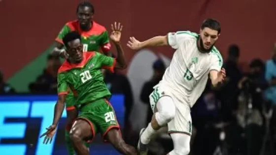 في الكورة : نتيجة مباراة الجزائر ضد بوركينا فاسو فى أمم أفريقيا 2025