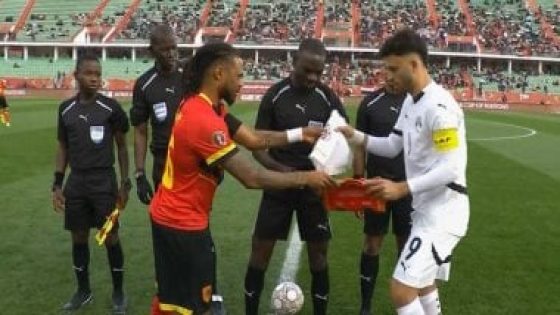 في الكورة : نتيجة مباراة منتخب الفراعنة ضد أنجولا بعد مرور 15 دقيقة