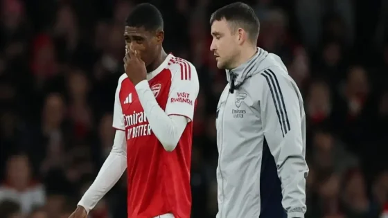 في الكورة : مدافع أرسنال يغيب 3 أسابيع