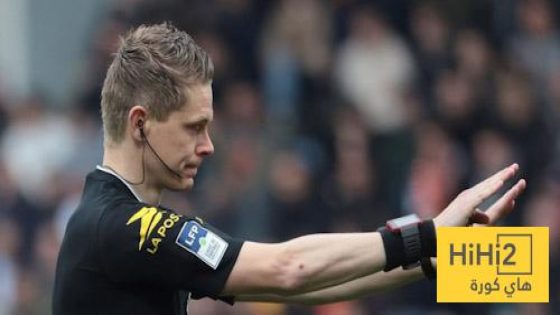 في الكورة : أرقام خاصة بحكم مباراة باريس ورين